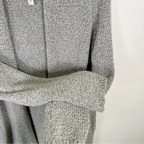 Aritzia The Group Babaton Womens Xxsmall Open Marble Knit Mid Length Cardigan - Picture 10 of 16